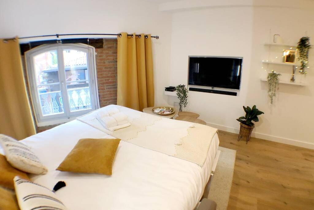 Le Floral - Hypercentre Capitole # Parking Prive # Queen Size Toulouse Kültér fotó